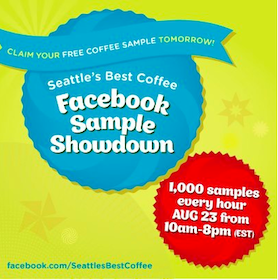 FREE Seattle's Best Coffee Samples TODAY