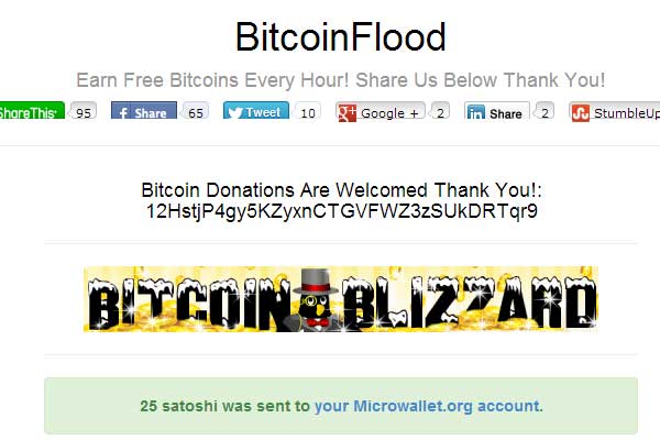 free bitcoins sites