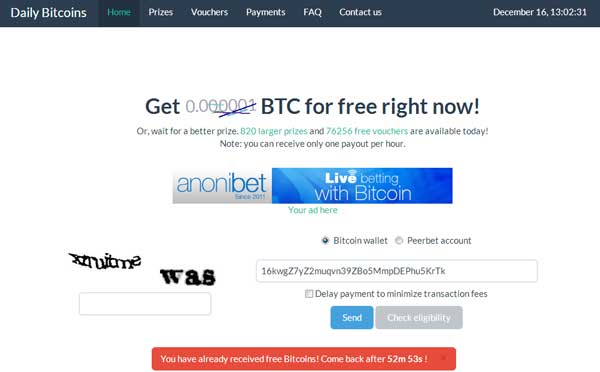 43 Free Bitcoin Sites Reviewed Tested Earned 0 00001801 Bitcoin - 